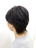 【スタイリスト豊岡】トレンドカット×ネイルケア（甘皮処理）￥6600→￥5610