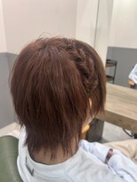 ヘアーアンドビューティー ザ ビー(Hair & Beauty the B)&nbsp;編み込みウルフ