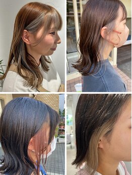 サラ(sara)の写真/トータルビューティサロンで時短に綺麗に導きます＊こだわりの商材と高技術で伸びてきても美髪をキープ◎