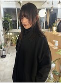 顔周りレイヤーロング