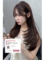 ボタン ハカタ(VOTAN hakata)&nbsp;レイヤーカット/韓国ヘアスタイル/ロングヘア