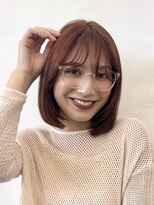 ガーデントウキョウ(GARDEN Tokyo)&nbsp;ミディアムヘア/暖色カラー/オレンジブラウン