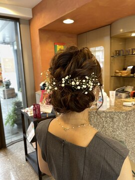 コロレ(COLORE) かすみ草アレンジ