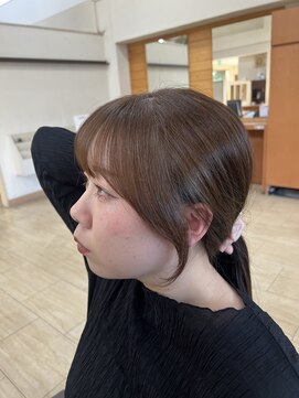 フェリア サウスガーデン(felia southgarden) 可愛いさは顔まわりカットで決まる！#静岡市