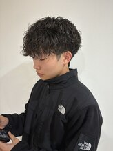 カルロイースタイル(CARLO e-style)&nbsp;波巻き×シャドウパーマ
