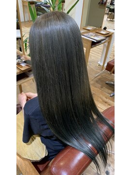 美容室 アイディー i-dee アッシュグレーカラー