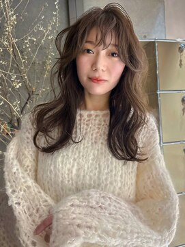 フィルムス 大阪本町(FILMS) レイヤーカット/透明感ベージュカラー/ブリーチなしWカラー