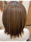 シルキーコース+カラー+カット・髪質改善・縮毛矯正・白髪染め