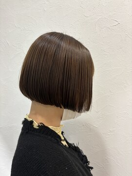 ヘアーリビングリコ 新潟笹口店(hair living Liko) ぱつっとボブ