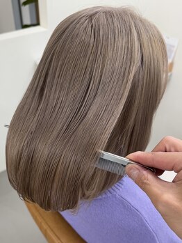 ファブ(fab.)の写真/話題の【髪質改善カラー】でダメージが気になる髪もケアしながらなりたいStyleに＊今までにないツヤ感を◇