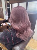 くすみピンク