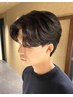メンズカット+ケアニュアンスパーマ