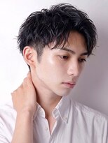 ミヤビ(MIYAVI)&nbsp;ルーズショートアップバングソフトツーブロック刈り上げ