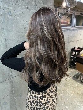 ユアーズヘア 東新宿店(youres hair) 【コントラストハイライト×ULTOWA】ツヤ感UPの美髪へ