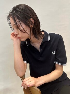 トリッカ シブヤ(TRICCA SHIBUYA) 韓国レイヤーカット/透明感カラー/ミディアムヘア