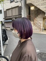 カウチ(Kauti)&nbsp;ミルクティーブロンド/ダークブルー/池袋