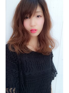 ローランド(Rowland) 大人かわいいセミロング☆シルキーベージュ