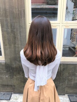 アンプレヴーアジュテ(Impre'vu ajoute) 大人かわいい×ワンメイクグラデーションカラー