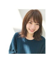 アンアミ オモテサンドウ(Un ami omotesando)&nbsp;【Un ami】《増永剛大》　　大人に人気/モテ可愛い/外ハネミディ