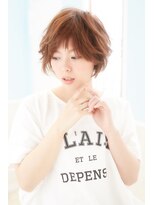 【noah parfait銀座】グレージュ似合わせカットエアリーショート