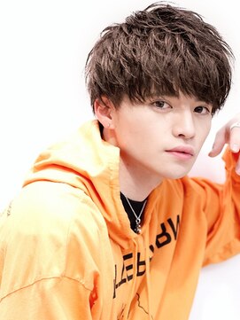 リップスヘアー 梅田(LIPPS hair) 【2019年メンズ】髪型無造作濡髪束感マッシュ