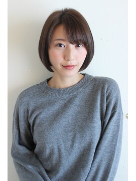 リル バイ フレイムス 川口(Lilou by Frames) 【リル川口】ナチュラルボブ