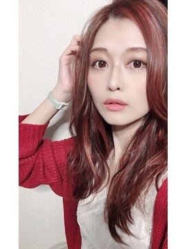 ヘアーデザイン ディープ(Deep) ラズベリーピンク