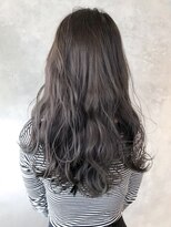 アイティー バイ アルバム 浦和店(IT by ALBUM) グレージュロング_オリーブカラーセミウェットウェーブ_ba245072