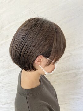 美容室ジャスミン 【ヒロシ】ピンク×シャープショート