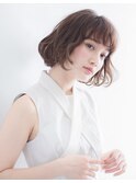 【THREEbyKEEP尾山台、木田】大人かわいいショートボブスタイル