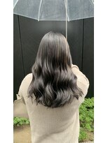 ラフ(LAFF)&nbsp;#黒髪#ボブルフ#ネビージュ#小顔#ワンレン