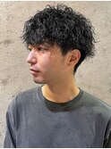 スパイラルパーマ 波巻きパーマ ツイストスパイラルパーマ 元町