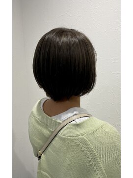 ワープ 青葉台(WARP) ブリーチカラーダークグレージュ☆