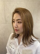 ブリング バイ スノードロップ 吉祥寺(BRING by Snowdrop)&nbsp;前髪/マチルダボブ/ピンクベージュ/インナーグレージュ/吉祥寺