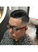 スキンフェード、濡れパン