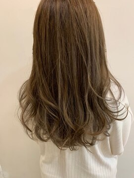 ヘアブランコブランコ 横浜(hair blanco_blanco) 似合わせカット/くびれヘア/デザインカラー/艶ボルドー[横浜駅]