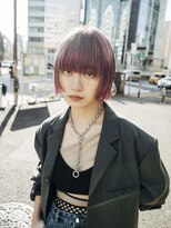ウェルク(welc)&nbsp;ピンクカラー/ショート/ボブ/レイヤー/ハイトーンカラー