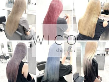 ウィコ 新宿(WICO)の写真/<TOKIO認定salon*>他店では取り扱えないTOKIOトリートメント最上級ラインナップ導入*カラーモチUP![新宿駅]