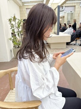 パークレーン アイス イヴェン(park lane ICI yeven) ブリーチなしダブルカラー グレージュ/momoka