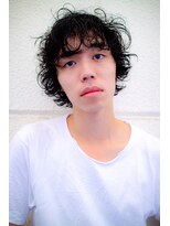 ボンド 三軒茶屋(Bond)&nbsp;メンズミディアム×外国人風パーマ【三軒茶屋 メンズカット】