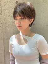 ジアン バイ ミルボン 西宮ガーデンズプラス(GIEN by milbon)&nbsp;大人ショート/まろやかブラウン/透明感/20代30代40代50代