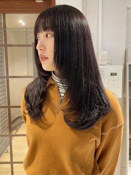 コフィー バイ メルト 吉祥寺(cofy by melt) 【山本日向子】ブリーチなし深みのある艶感暖色ラベンダー