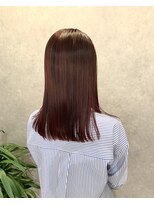 スーリール 西新店(Sourire)&nbsp;フレンチストレート×ディープレッド☆