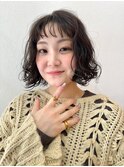 ナチュラルボブパーマ
