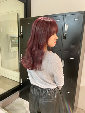 アイリー 名古屋(A/LEE) ヘアボルドーカラー/ミディアム