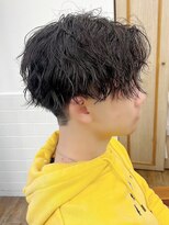 ネオリーブ クーロ メゾン 横浜(Neolive curro Maison)&nbsp;波巻きスパイラル×ツイストパーマ[メンズ]　ニュアンスパーマ