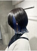 ウルフカット/インナーカラー/ウルフインナー