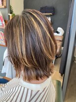 アンバー(amber) 太めハイライト