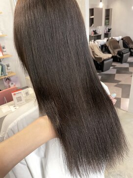 シェル 津山の手店(shel) 20代30代大人可愛い髪質改善カラーアッシュグレージュ透明感