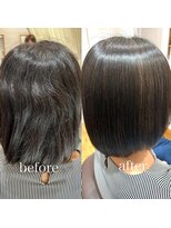ヘアー シェイプ(HAIR SHAPE)&nbsp;梅雨でもツヤツヤ♪ストレートエステ！